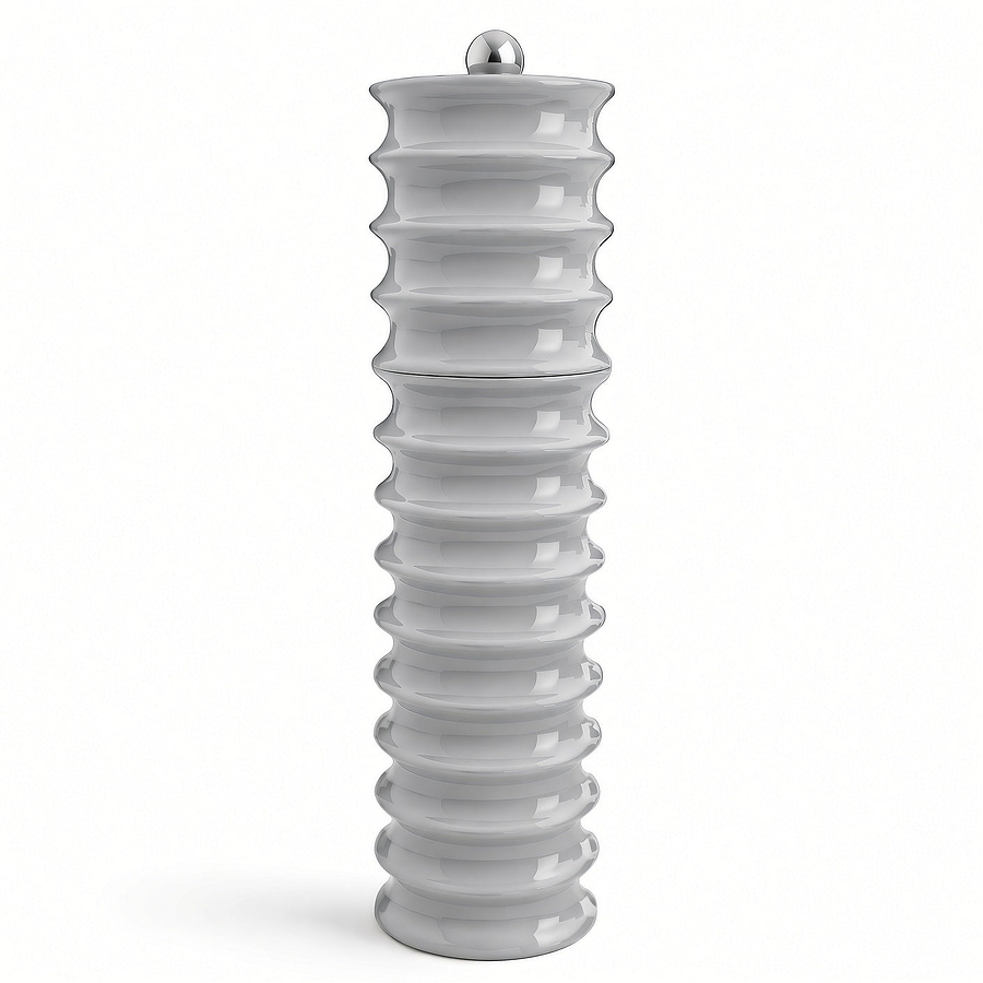 Grey Twister Salt and Pepper Mill