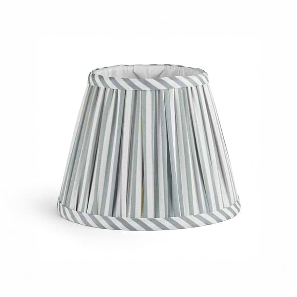 Chambray Striped Lampshade - 16cm