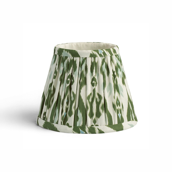 Ikat Empire Khaki & Sage Lampshade - 16cm