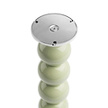 Tall Sage Bobbin Lamp Base & Rechargeable Bulb