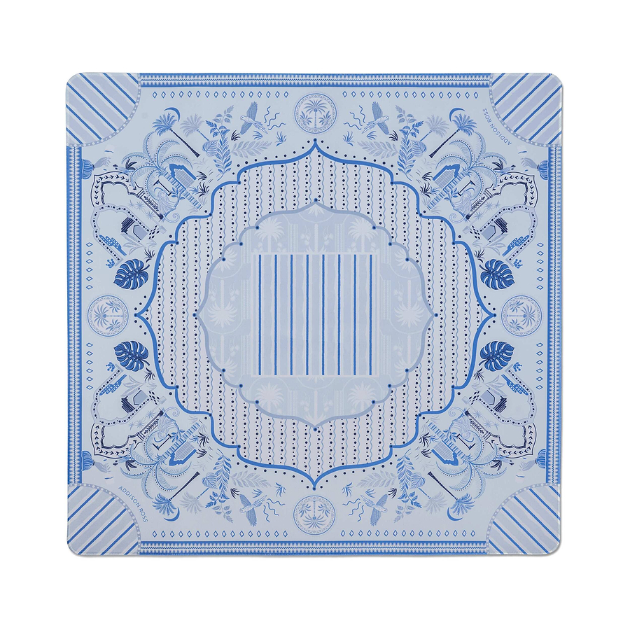 Palm Beach Blue Mahjong Mat