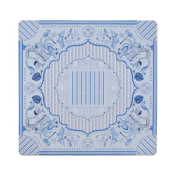 Palm Beach Blue Mahjong Mat
