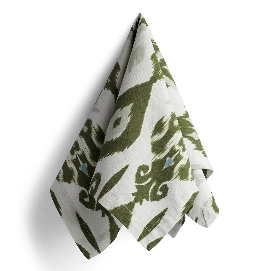Ikat Khaki Napkins - Set of 4
