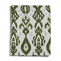 Ikat Khaki Linen Tablecloth