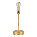 Bamboo Lamp Base Gold 25cm