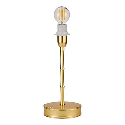 Bamboo Lamp Base Gold 25cm