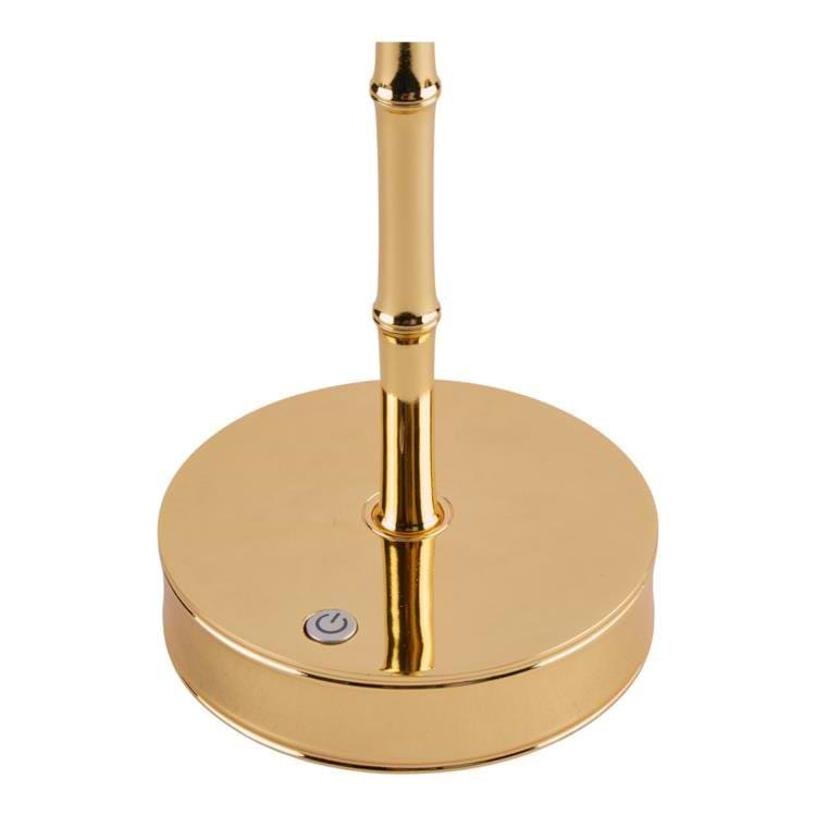 Bamboo Lamp Base Gold 30cm - Addison Ross Ltd UK