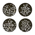 Black Chinoiserie Placemats - Set of 4 - Limited Edition - Addison Ross Ltd UK