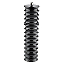Black Twister Salt or Pepper Mill