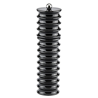 Black Twister Salt or Pepper Mill