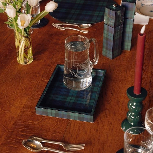 Black Watch Tartan Small Tray - Addison Ross Ltd UK