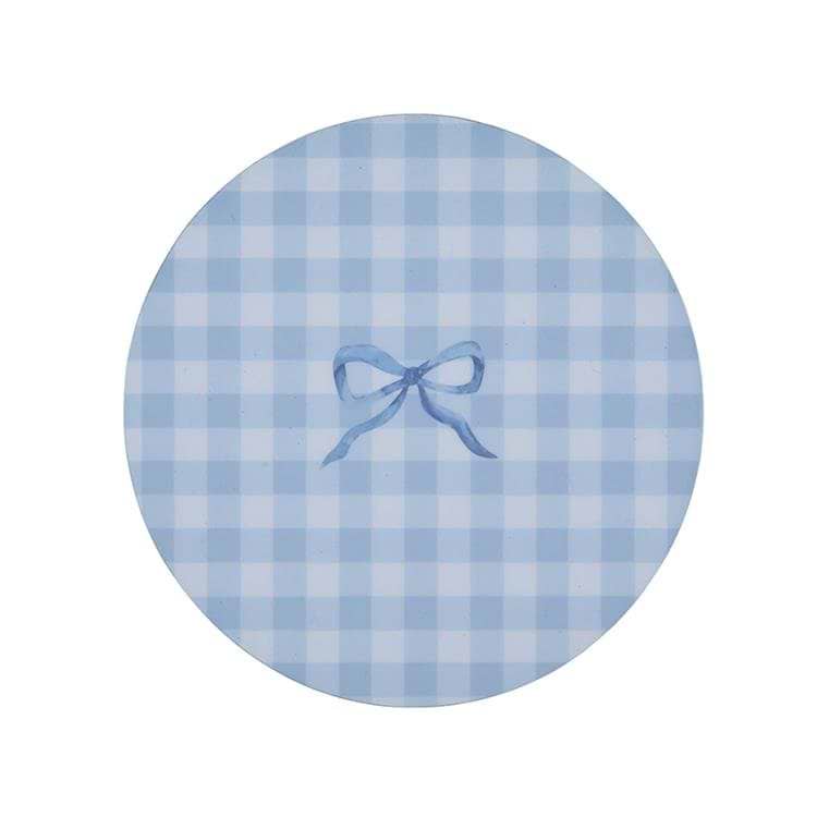 Blue Gingham Coasters - Set of 4 - Addison Ross Ltd UK