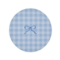 Blue Gingham Coasters - Set of 4 - Addison Ross Ltd UK