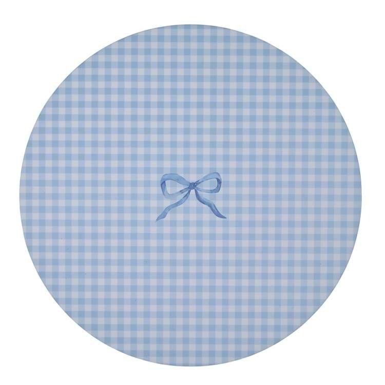 Blue Gingham Placemats - Set of 4 - Addison Ross Ltd UK