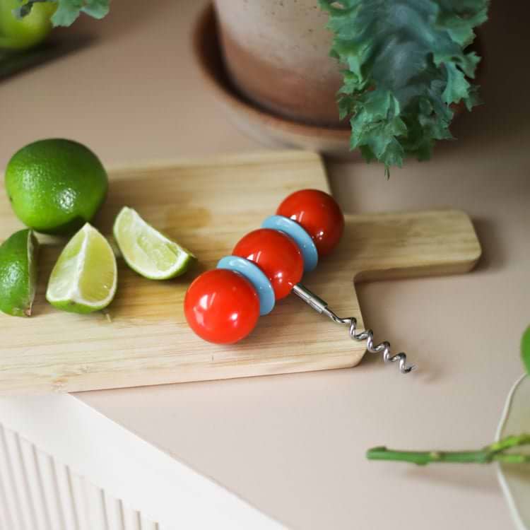 Bobbin Corkscrew Orange & Chambray - Addison Ross Ltd UK