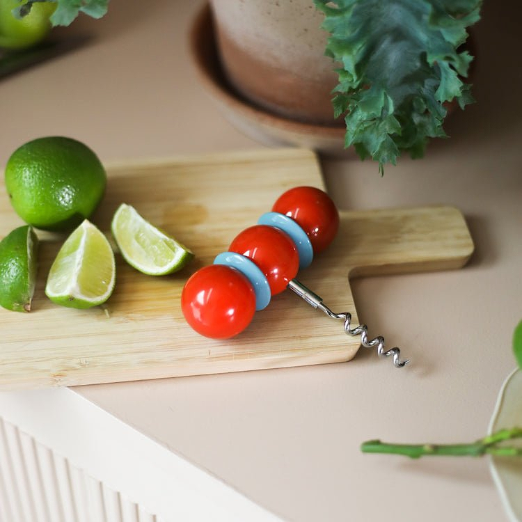 Bobbin Corkscrew Orange & Chambray - Addison Ross Ltd UK