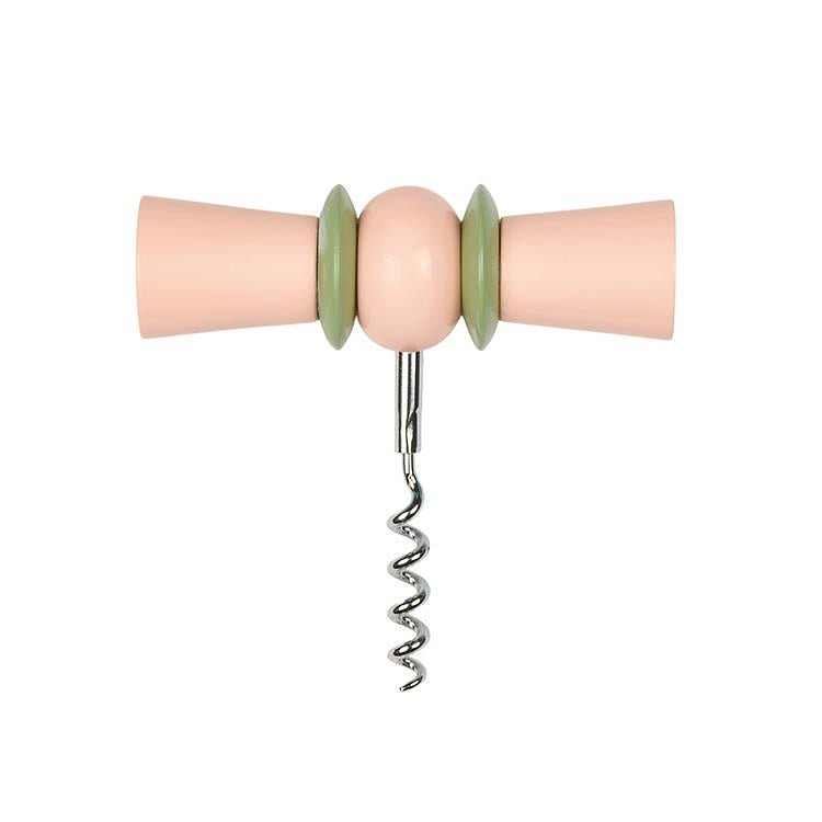 Bow Tie Corkscrew Pink & Green - Addison Ross Ltd UK
