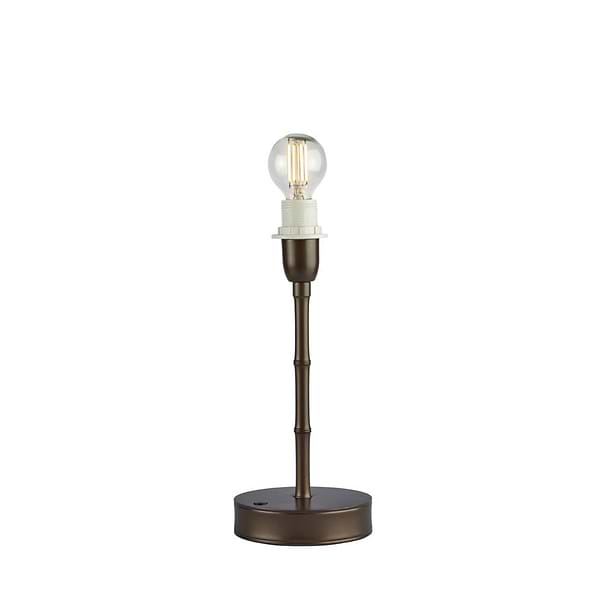 Bronze Bamboo Rechargeable Lamp Base - 25cm - Addison Ross Ltd UK