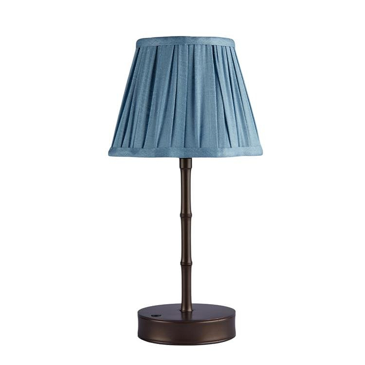 Bronze Bamboo Rechargeable Lamp Base - 25cm - Addison Ross Ltd UK