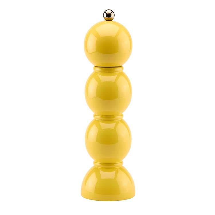 Buttercream Bobbin Lacquer Salt or Pepper Mill - Addison Ross Ltd UK
