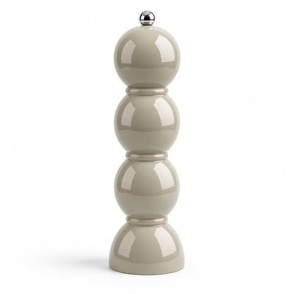 Cappuccino Bobbin Salt or Pepper Mill