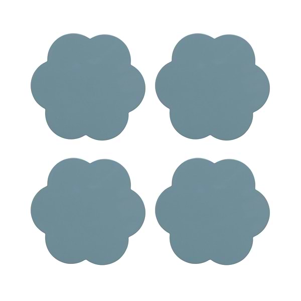 Chambray Blue Coasters – Set of 4 - Addison Ross Ltd UK