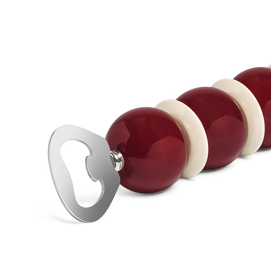 Cherry and Cappuccino Bobbin Bottle Opener - Addison Ross Ltd UK