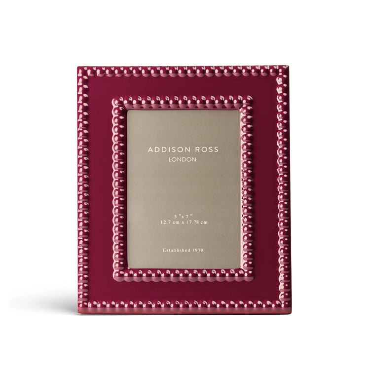 Cherry Bobbin Lacquer Photo Frame - Addison Ross Ltd UK