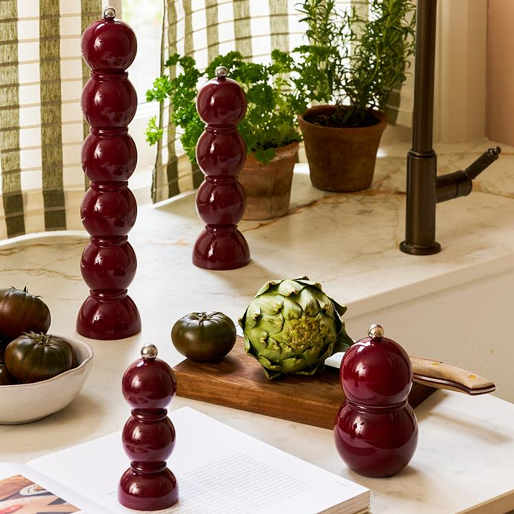 Cherry Mini Bob Salt or Pepper Mill - Addison Ross Ltd UK