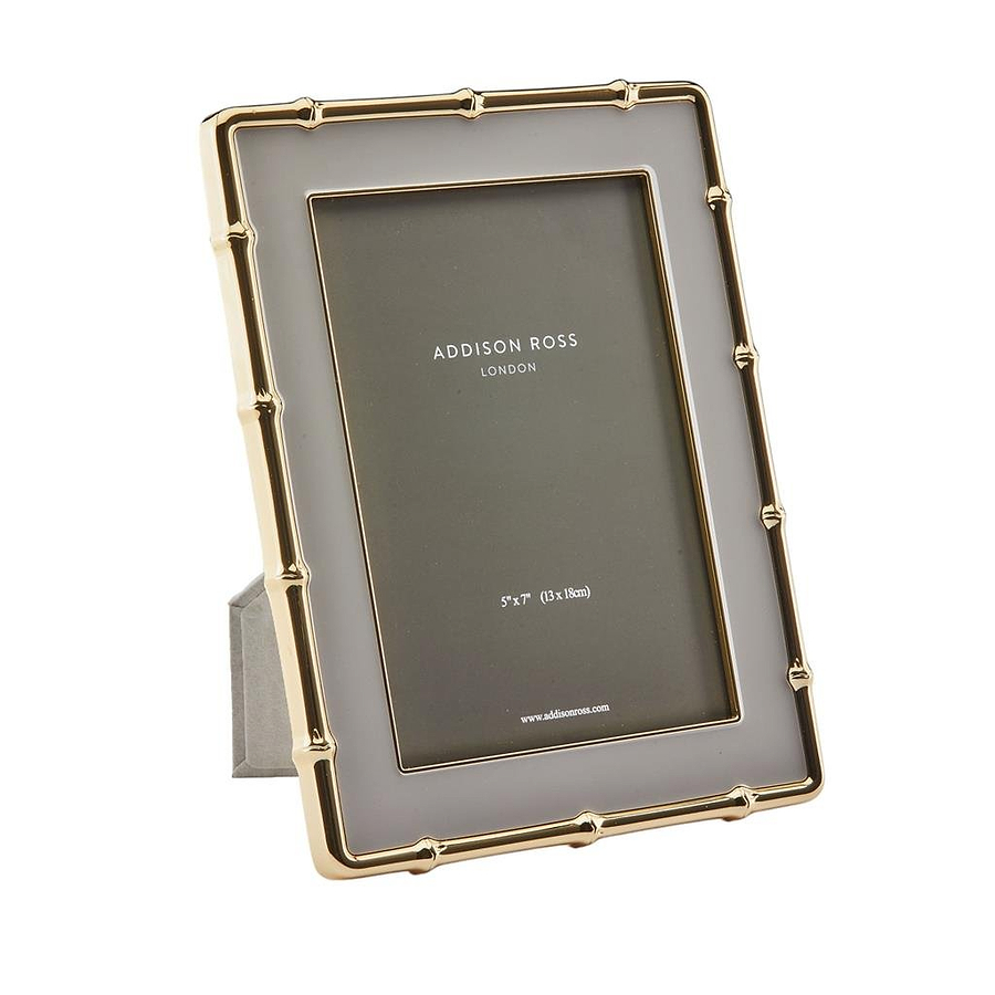 Chiffon & Gold Bamboo Photo Frame - Addison Ross Ltd UK