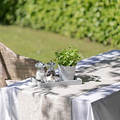 Chiffon Grey Small Lacquered Tray - Addison Ross Ltd UK