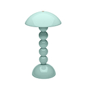 Eau De Nil Lacquer Rechargeable Bobbin LED Lamp