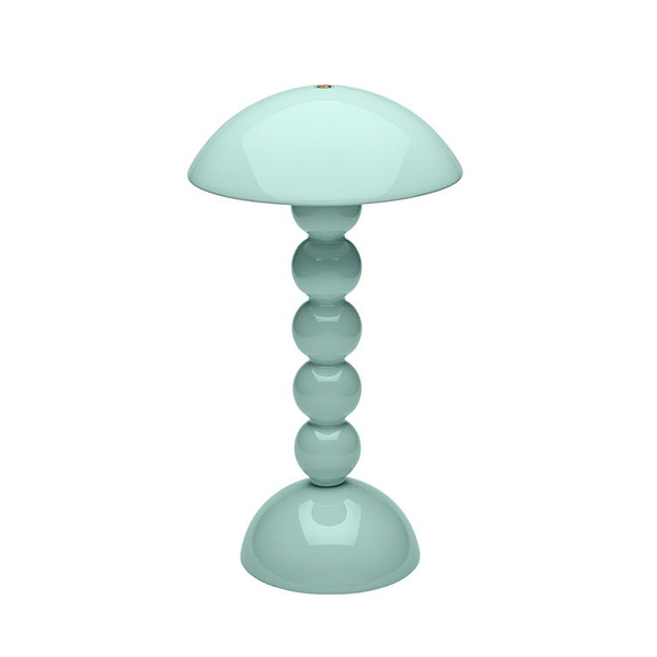 Eau De Nil Lacquer Rechargeable Bobbin LED Lamp - Addison Ross Ltd UK