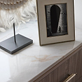 Ecru Faux Shagreen & Bronze Photo Frame - Addison Ross Ltd UK