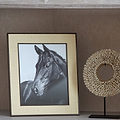 Ecru Faux Shagreen & Bronze Photo Frame - Addison Ross Ltd UK
