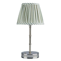 Empire Lampshade Chambray Stripe 16cm - Addison Ross Ltd UK