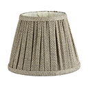 Herringbone Beige Empire Lampshade - 16cm