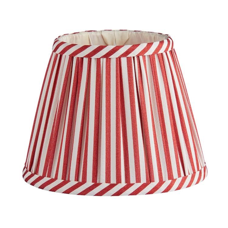 Empire Lampshade Red Stripe 16cm - Addison Ross Ltd UK