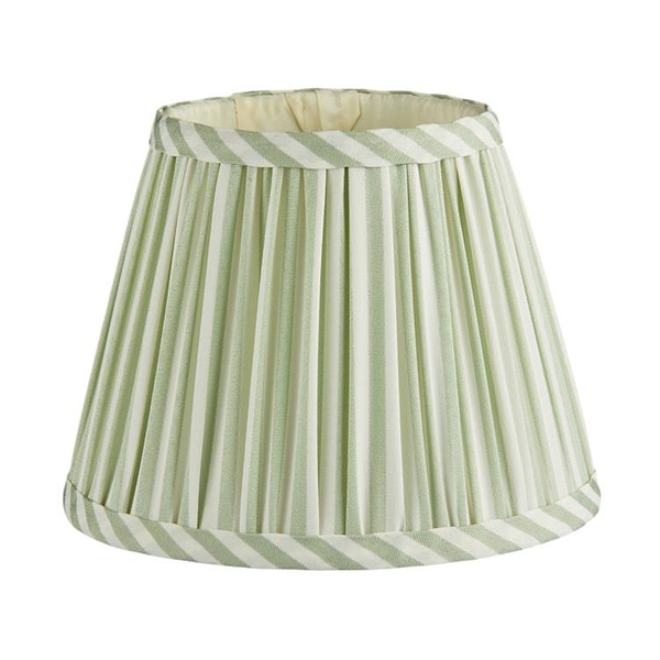 Empire Lampshade Sage Stripe 16cm - Addison Ross Ltd UK
