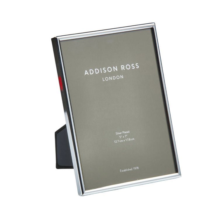 Fine Edged Silver Plated Photo Frame - Addison Ross Ltd UK