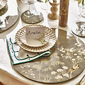 Grey Chinoiserie Coasters - Set of 4 - Addison Ross Ltd UK