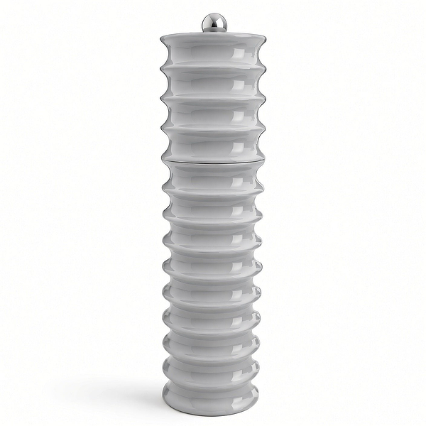 Grey Twister Salt and Pepper Mill