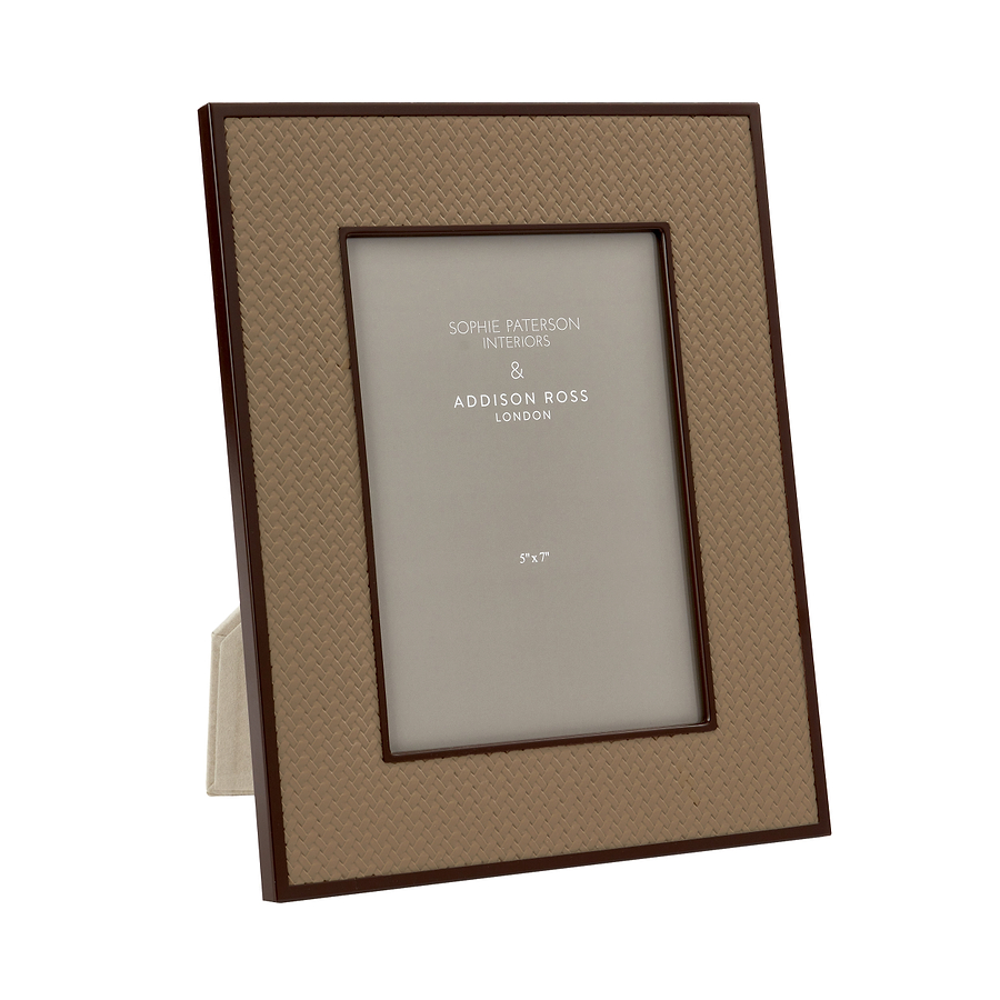 Hazelnut Weave Photo Frame - Addison Ross Ltd UK