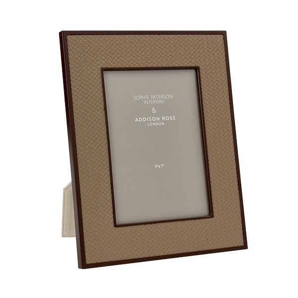 Hazelnut Weave Photo Frame - Addison Ross Ltd UK