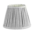 Herringbone Light Grey Empire Lampshade - 16cm - Addison Ross Ltd UK