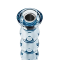 Icy Bobbin Candlestick Blue 23cm - Addison Ross Ltd UK