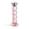 Icy Bobbin Candlestick Pink 23cm - Addison Ross Ltd UK