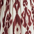 Ikat Empire Cherry & Cappuccino Lampshade - 16cm - Addison Ross Ltd UK
