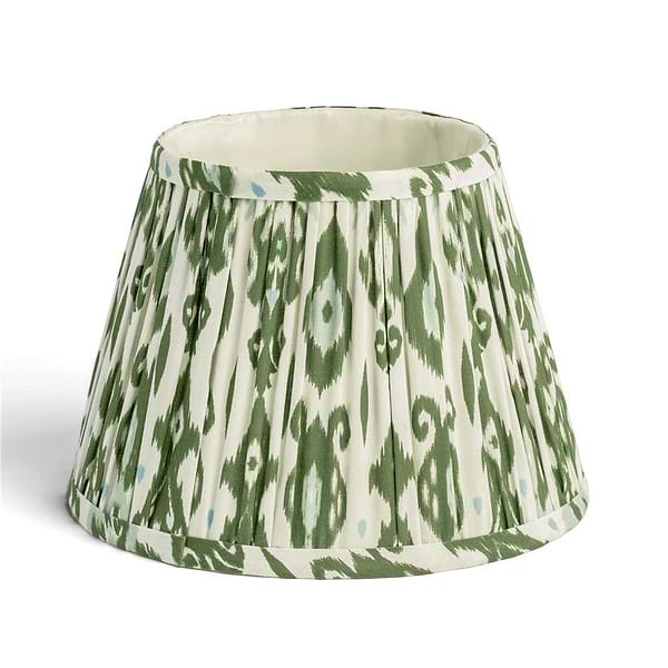 Ikat Empire Khaki & Sage Lampshade - 25cm