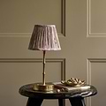 Ikat Empire Mauve & Cappuccino Lampshade - 16cm - Addison Ross Ltd UK